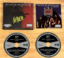 Slayer Decade of Aggression Live CD 2007 Double Compact Disc - CRACKED CASE picture