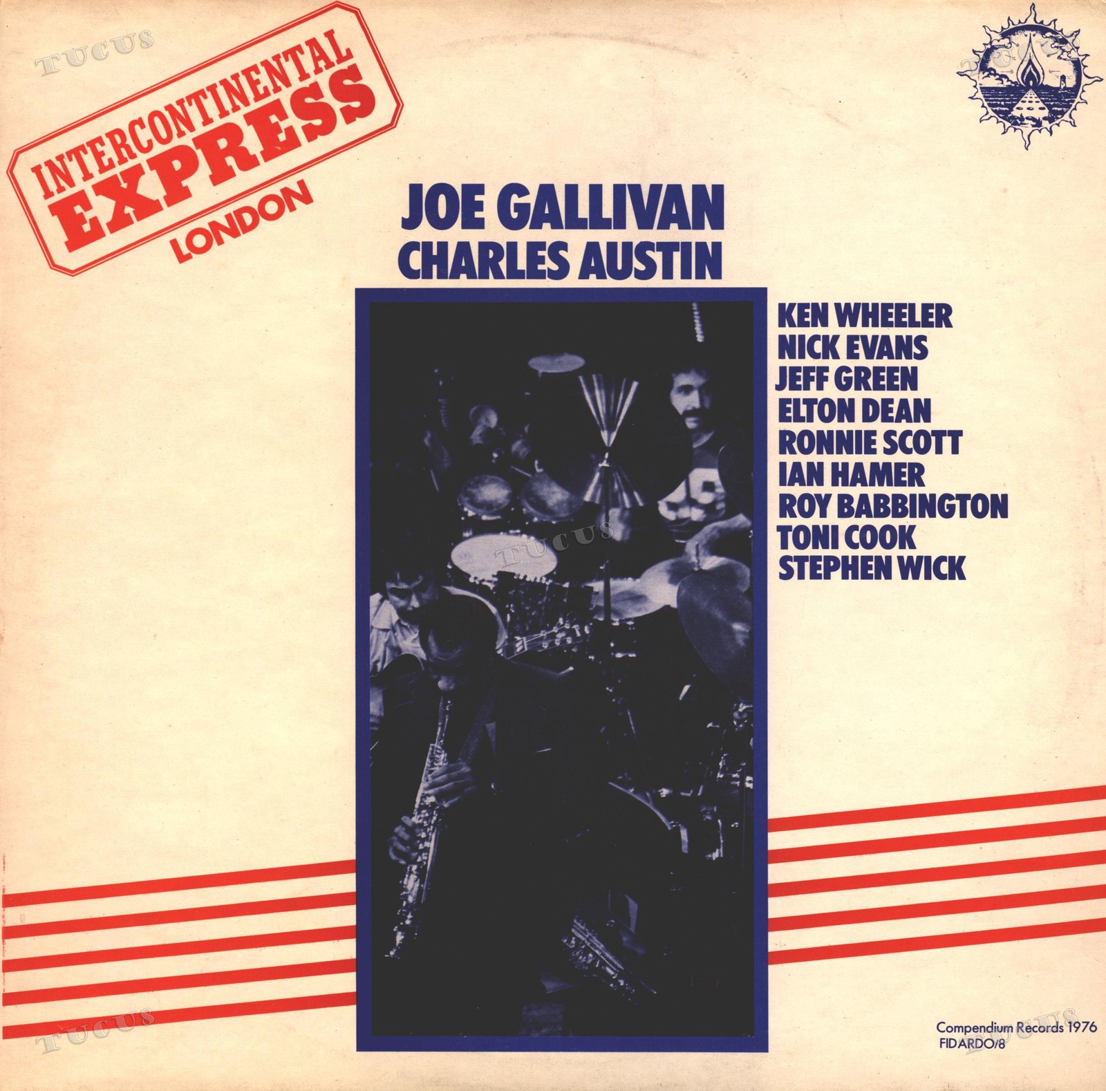Intercontinental Express, Joe Gallivan, Charles Austin - London LP 1976 ..*