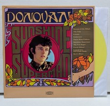 DONOVAN - Sunshine Superman - YELLOW Vinyl - Very rare - N/M LP picture