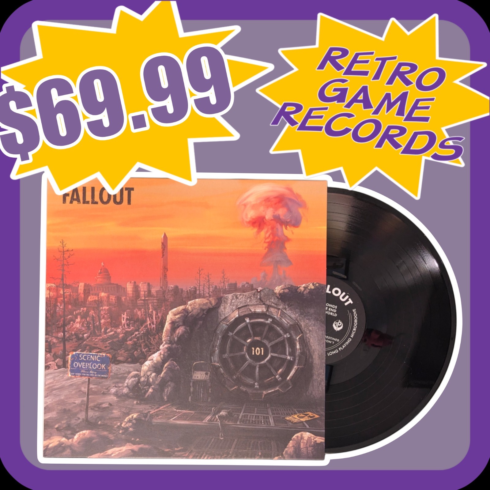 Fallout: Last Songs For The End Of The World Vinyl Soundtrack