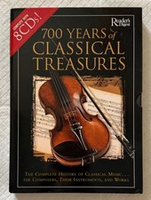 Readers Digest 700 Years of Classical Treasures 8 CD Box Set -  picture