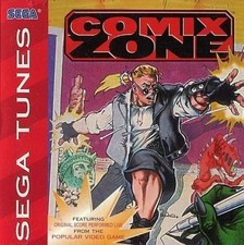 SEGA TUNES COMIX ZONE Game Music CD LASER LIGHT 12815 picture
