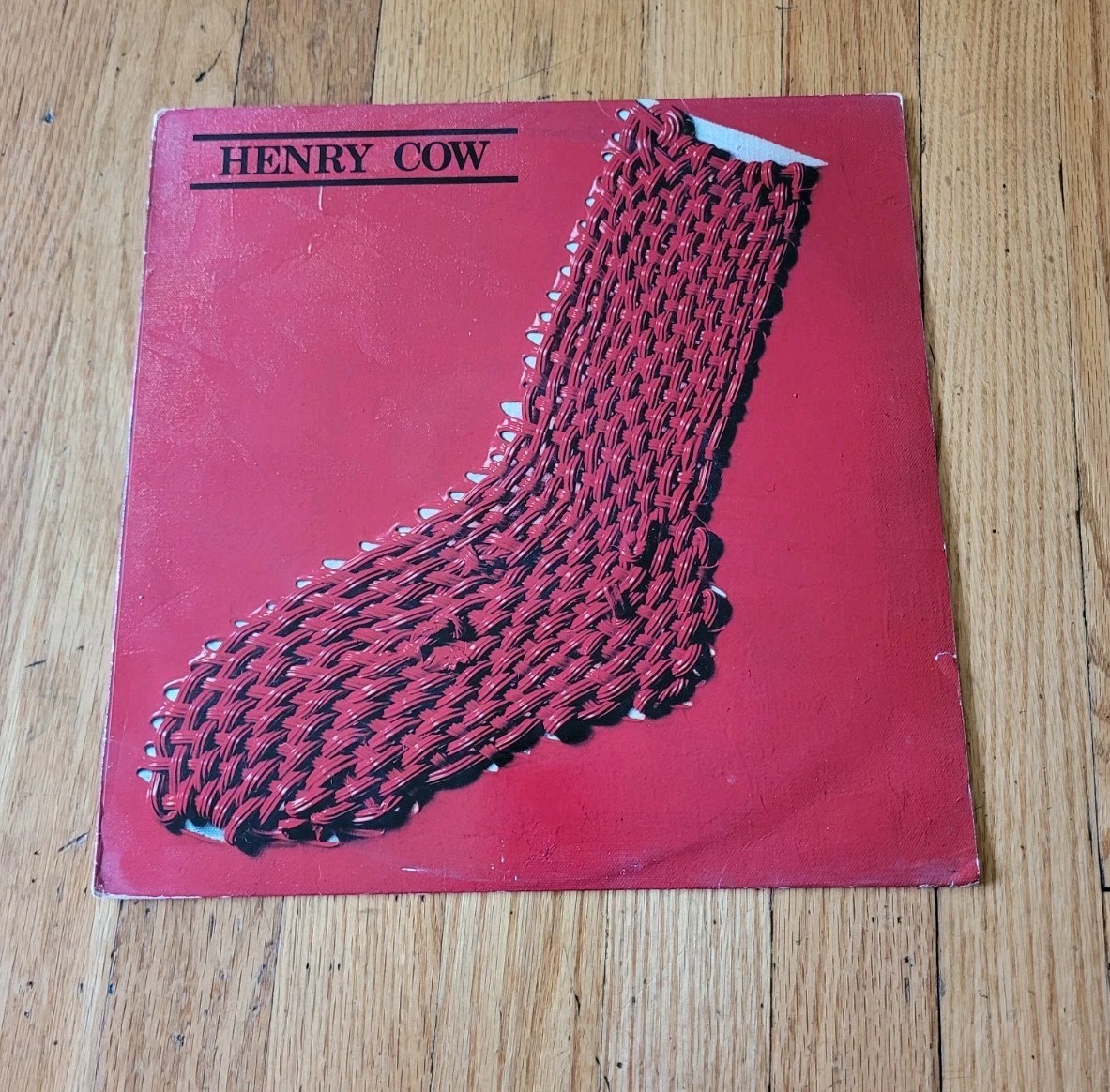 HENRY COW - IN PRAISE OF LEARNING - Virgin Record V2027 UK LP Record