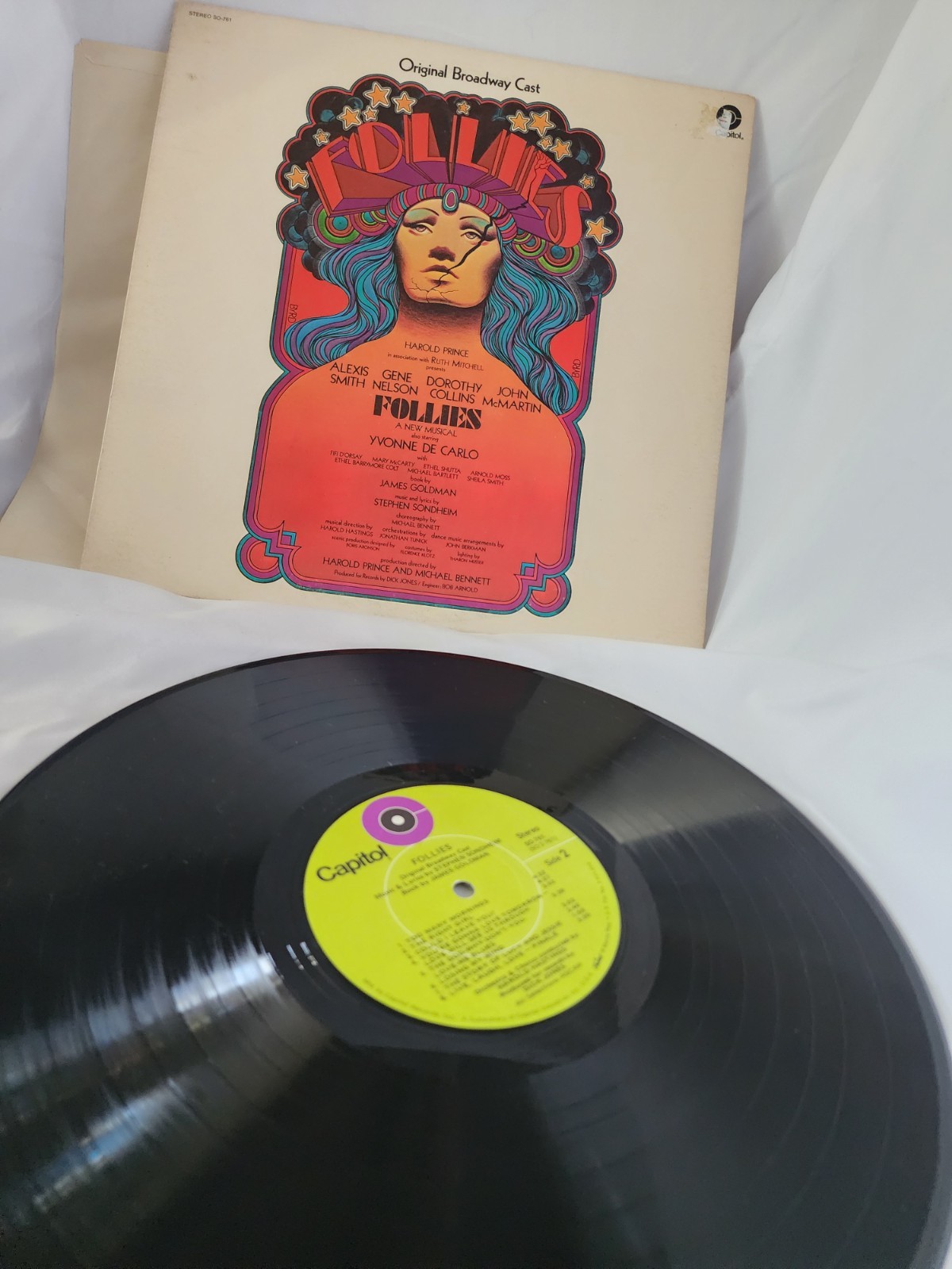 Capitol Follies Original Broadway Cast LP Vinyl 12\
