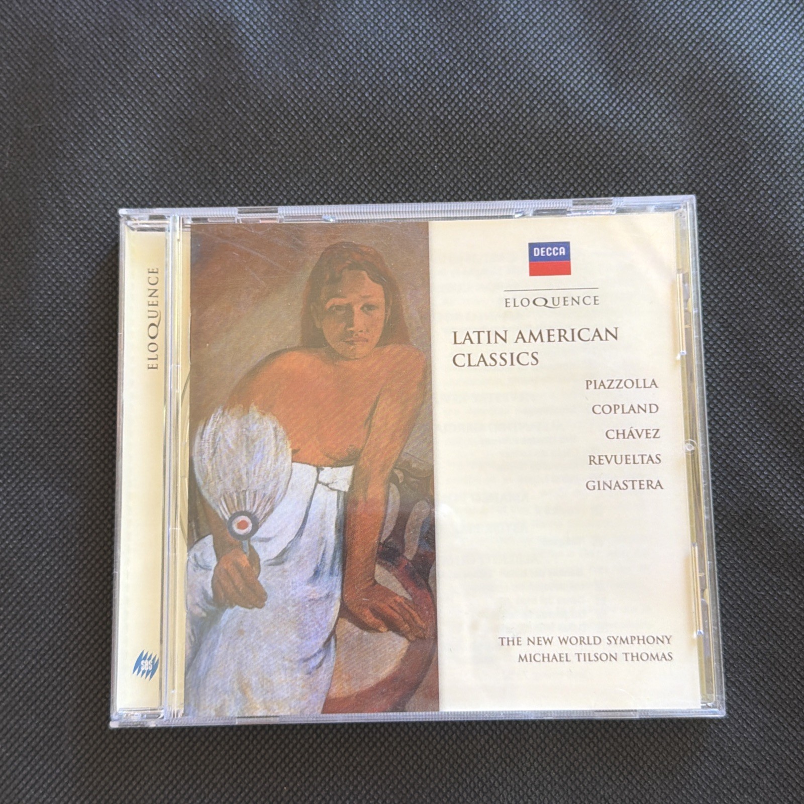 Latin American Classics Astor Piazzolla, Aaron Copland, and Alberto Ginastera.
