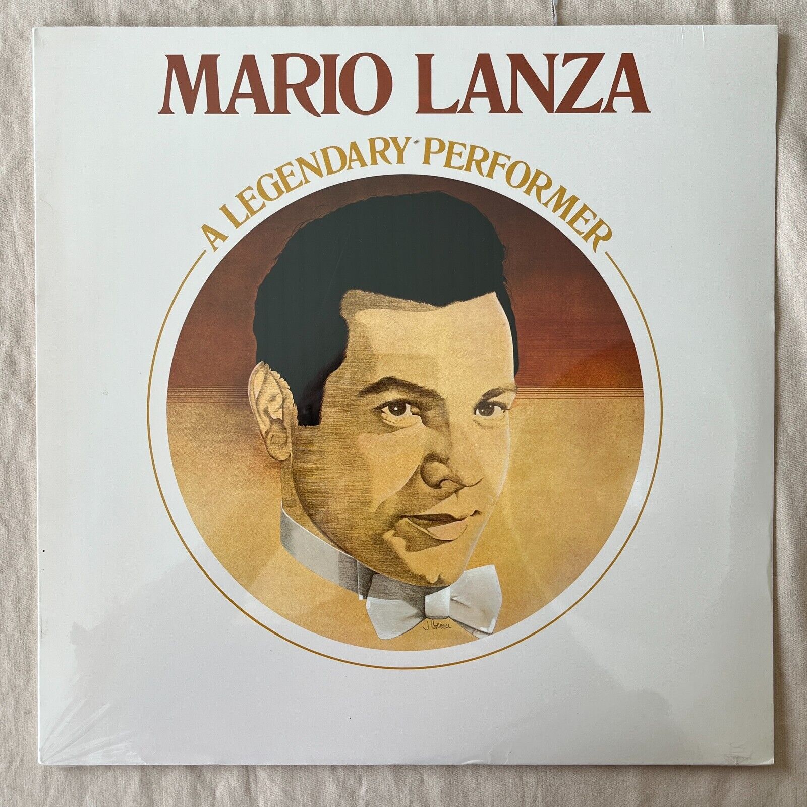 MARIO LANZA A Legendary Performer 1976 Vinyl LP RCA CRL1-1750(e) - MINT