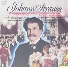 Johann Strauss - London Symphony Orch. (CD, 1987 Delta) picture