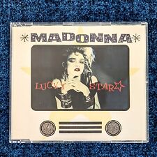 MADONNA LUCKY STAR CD SINGLE DELETED SIRE YELLOW GERMAN SERIES First Album picture
