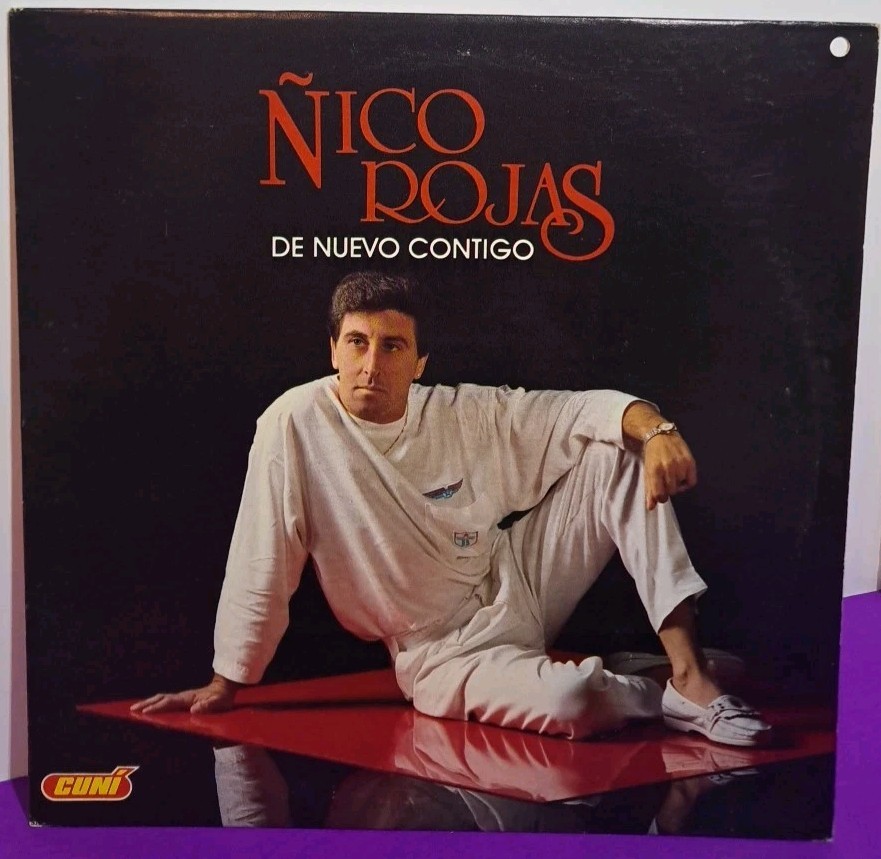 Ñico Rojas De Nuevo Contigo LP Vinyl 1988 Sono