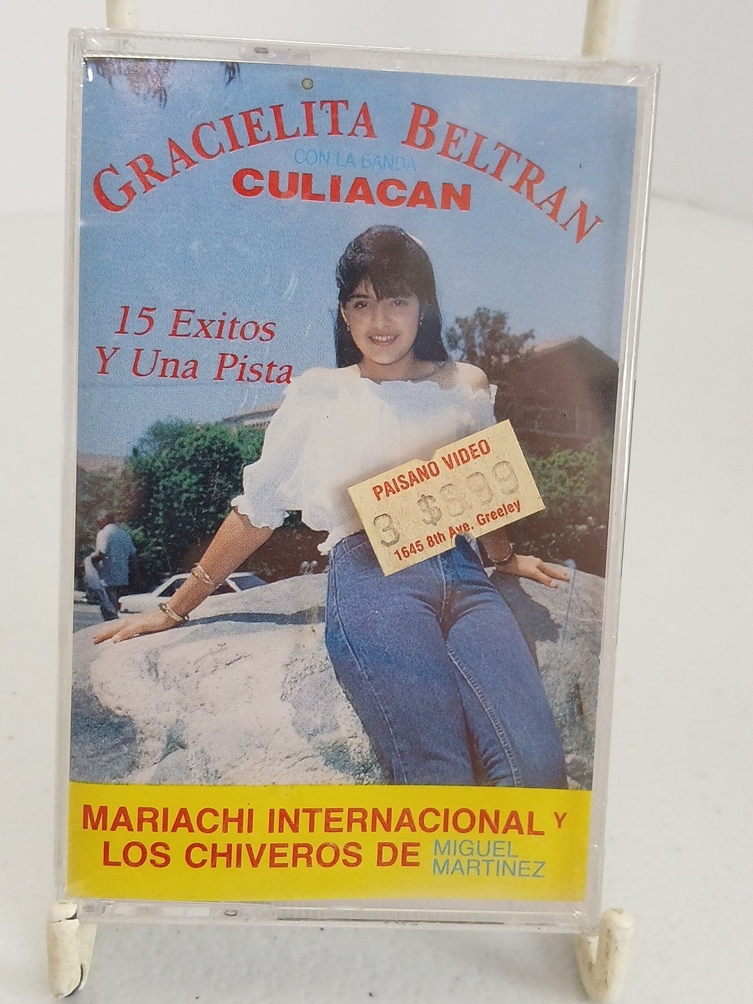Graciela Beltran 15 Exitos Y Una Pista Cassette Tape Banda Culiacan RARE...