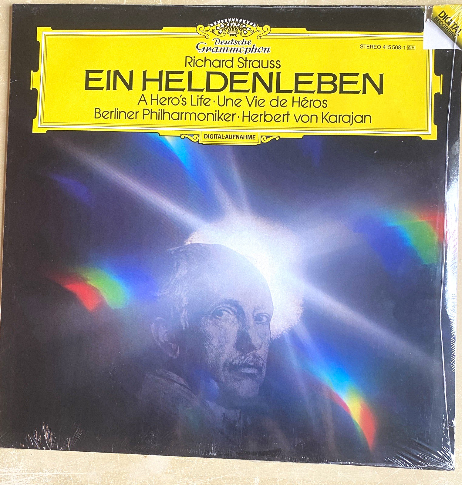 Richard Strauss – Ein Heldenleben – Karajan/Berliner Philharmoniker DG 415 508-1