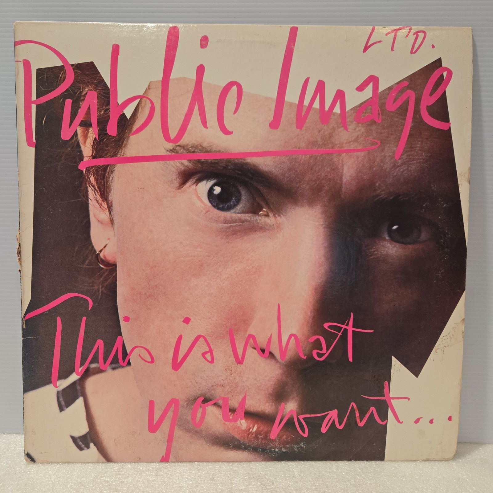 Public  Image Ltd. - This is what you want... 1984 Elektra Vinyl Album 60365