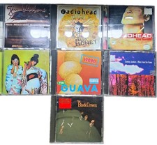 Vintage 90s Alternative Rock 7 CD Lot - Radiohead, Ween, Gin Blossoms, Sparks  picture
