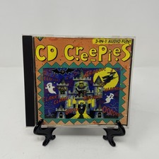 CD Creepies 3-in-1 Audio Fun Halloween Spooky Sound Effects & Stories CD picture