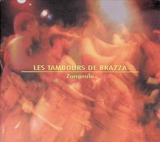 Les Tambours de Brazza – Zangoula CD 2000 World African Percussion Contre Jour picture