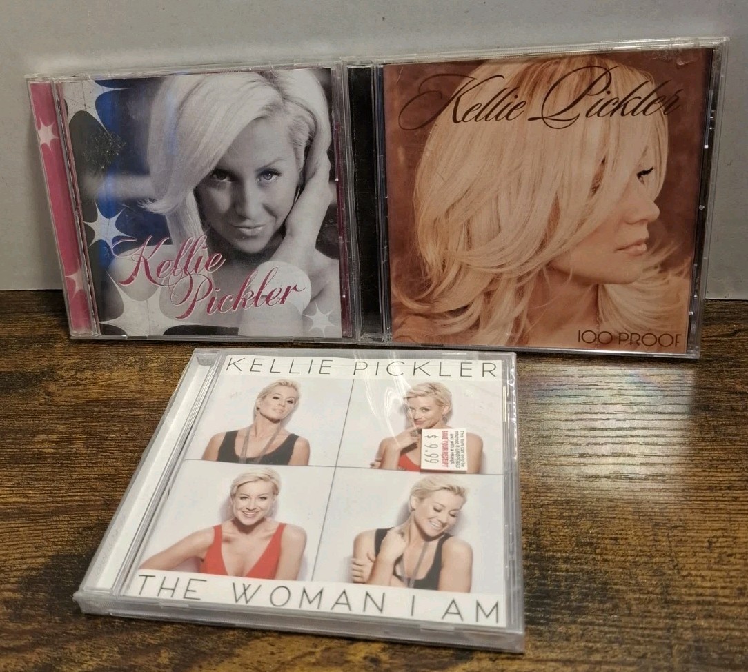 KELLIE PICKLER Lot Of 3 Cds The Woman I Am SEALED Mint Discs TESTED