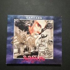 Carcass Swansong FDR CD AUTOGRAPHED by Jeff Walker Earache 2020 MOSH160CDR picture