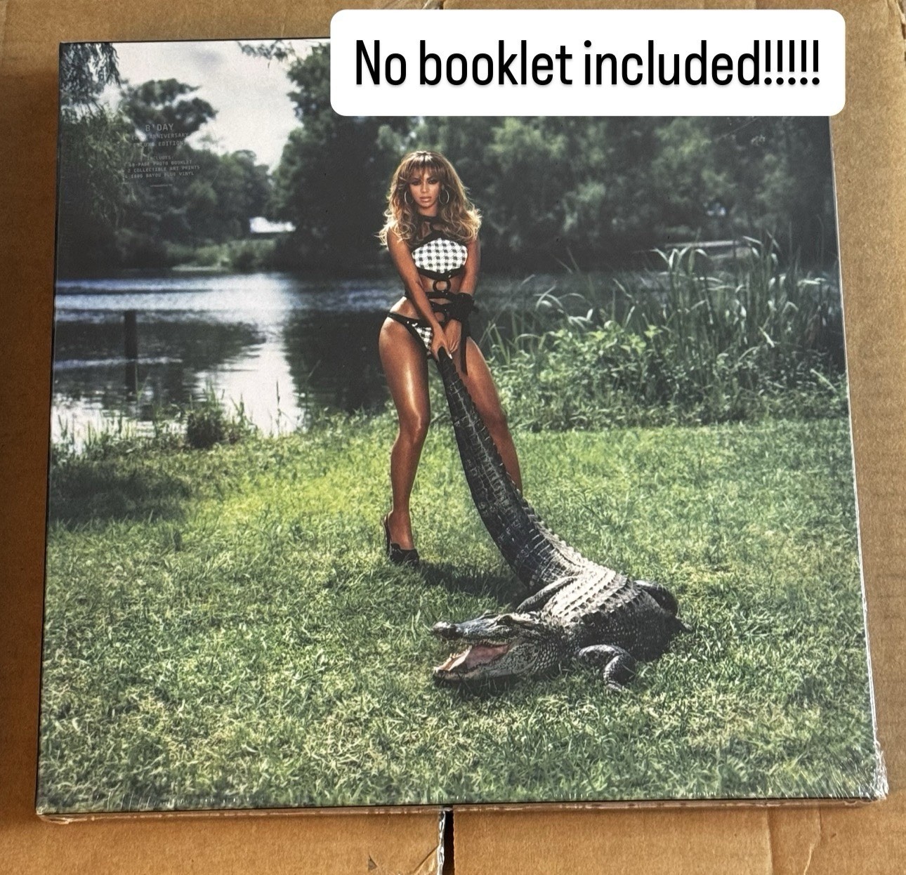【9481】without booklet Beyoncé B\'Day 20th Anniversary Deluxe Vinyl