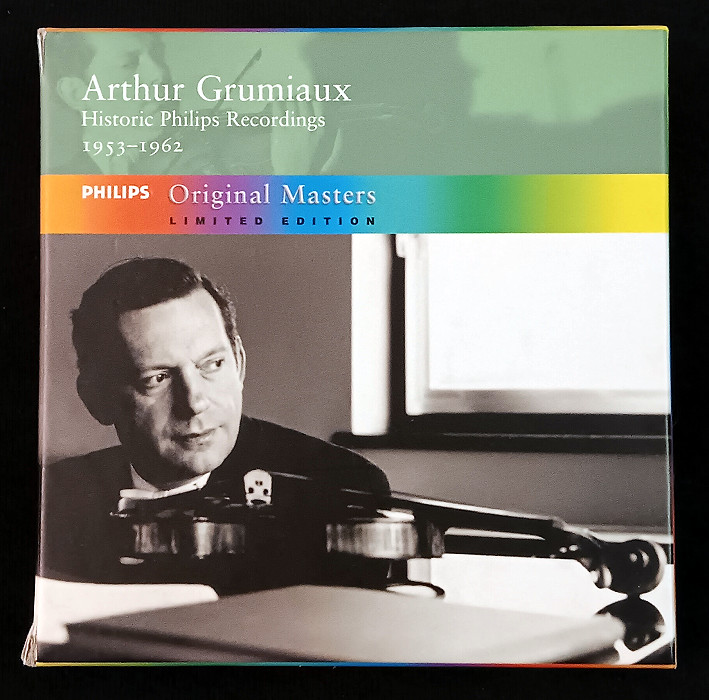 5-CD BOX SET : Arthur Grumiaux, violin : Historic Philips Recordings 1953-1962