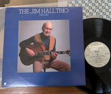 THE JIM HALL TRIO CIRCLES LP RUFUS REID TERRY CLARKE-CONCORD CJ 161 Vinyl NM- picture