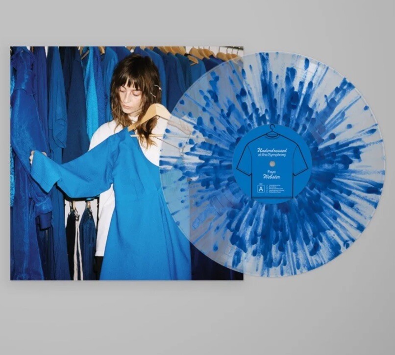 Faye Webster - Underdressed at the Symphony SPOTIFY BLUE SPLATTER LP Brand New
