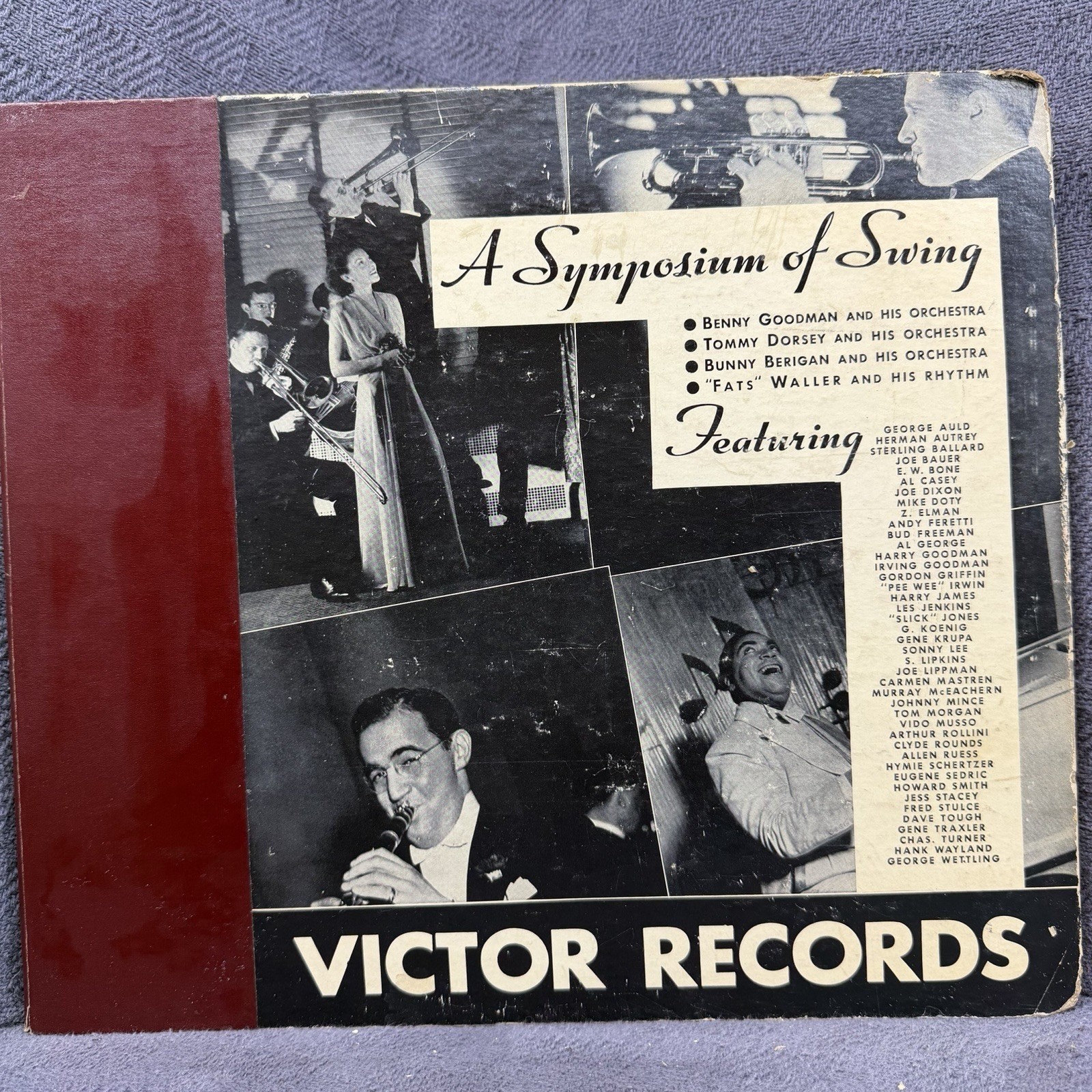 A Symposium of Swing RCA Victor 78 RPM Record Album Set
