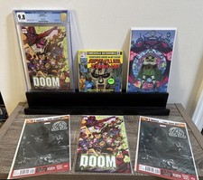 Doom 1 CGC 9.8, Avengers 33, MF Doom Yellow Splatter 7