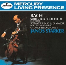 Janos Starker Gyorgy Sebek J.S. Bach Complete Cello Suites, Sonatas No. 1 2 2CD picture