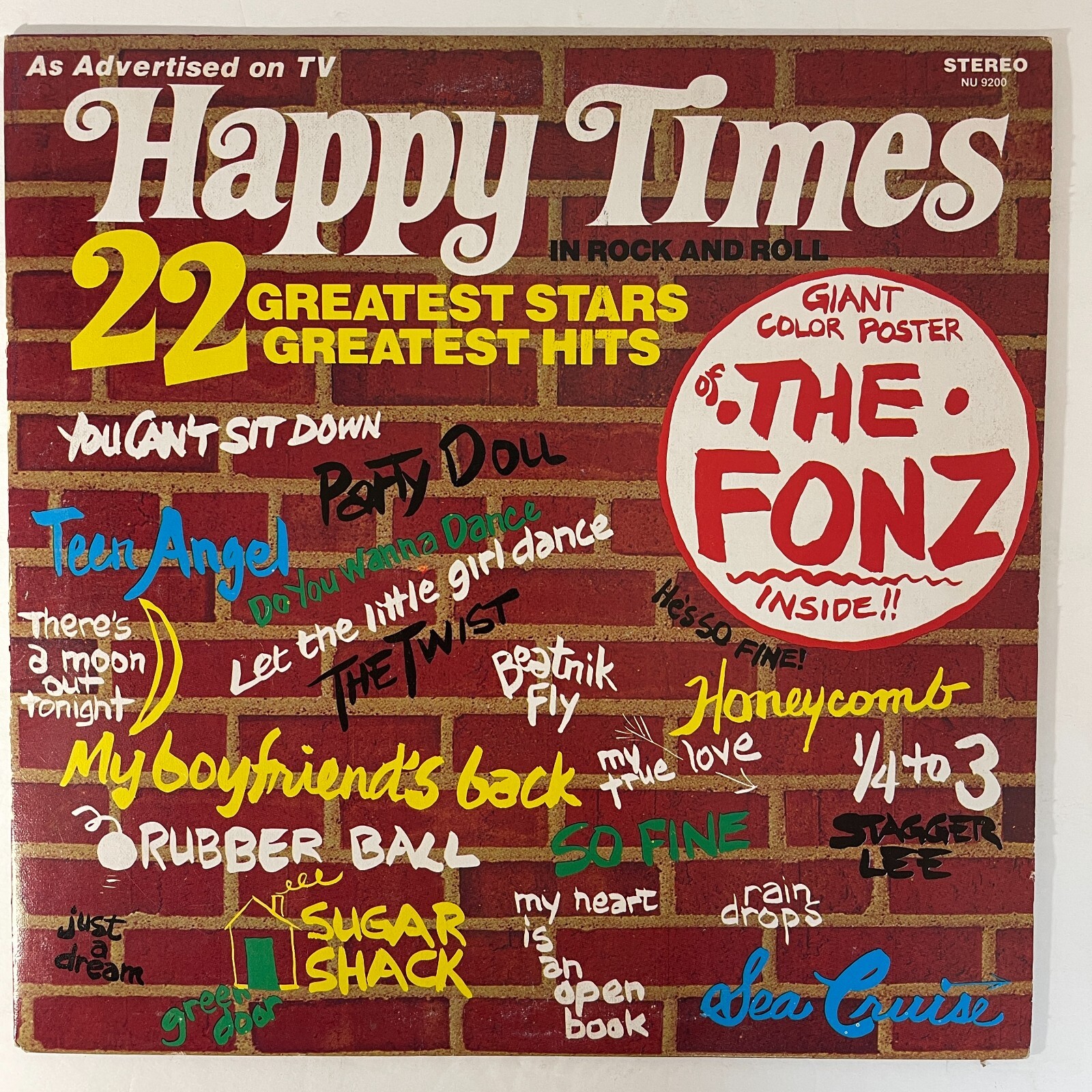 Happy Times (In Rock And Roll) Vinyl, LP, Compilation 1976 Commonwealth Music