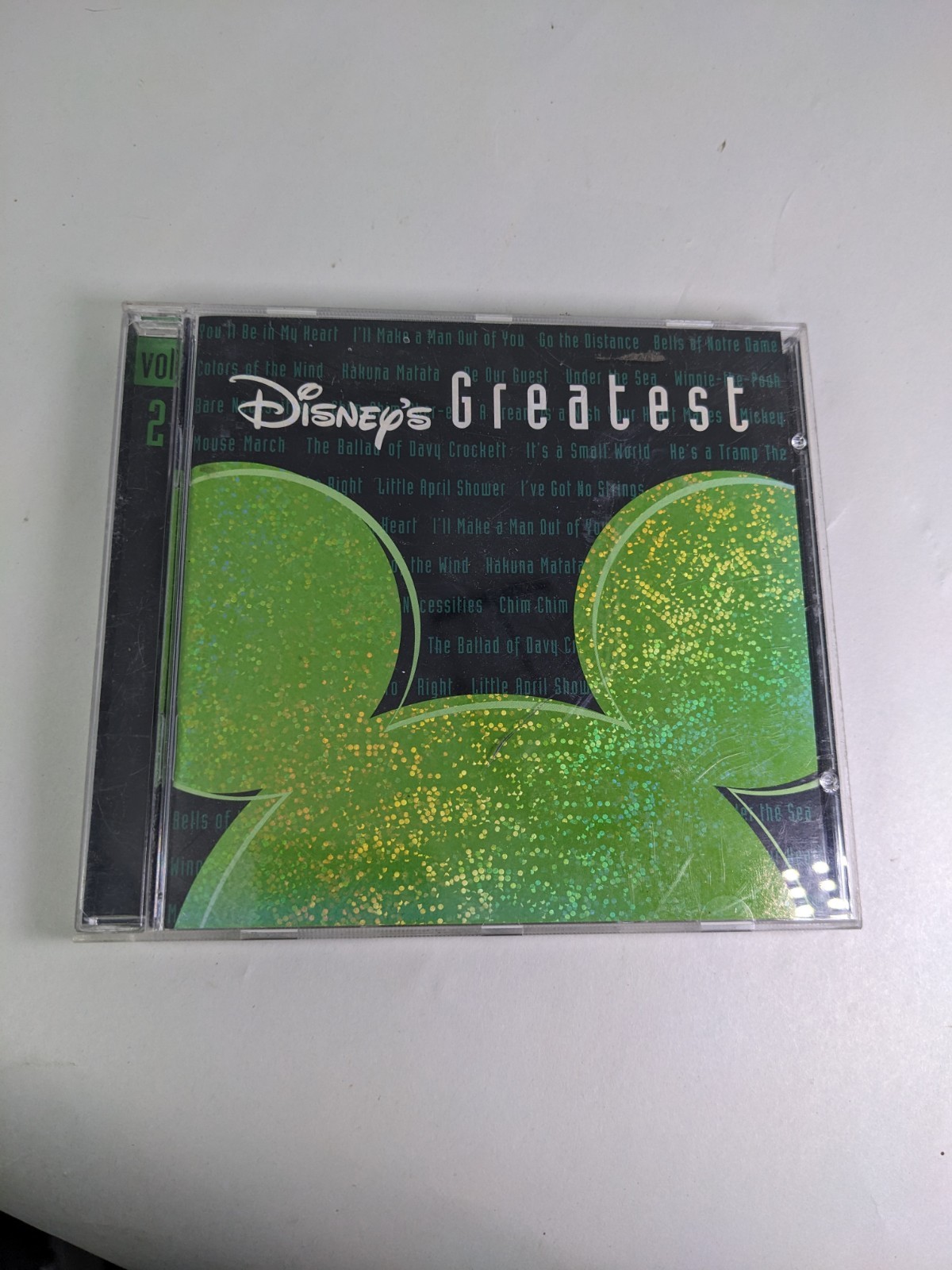 Disney's Greatest Volume 2 CD 2001 Walt Disney Records Soundtrack
