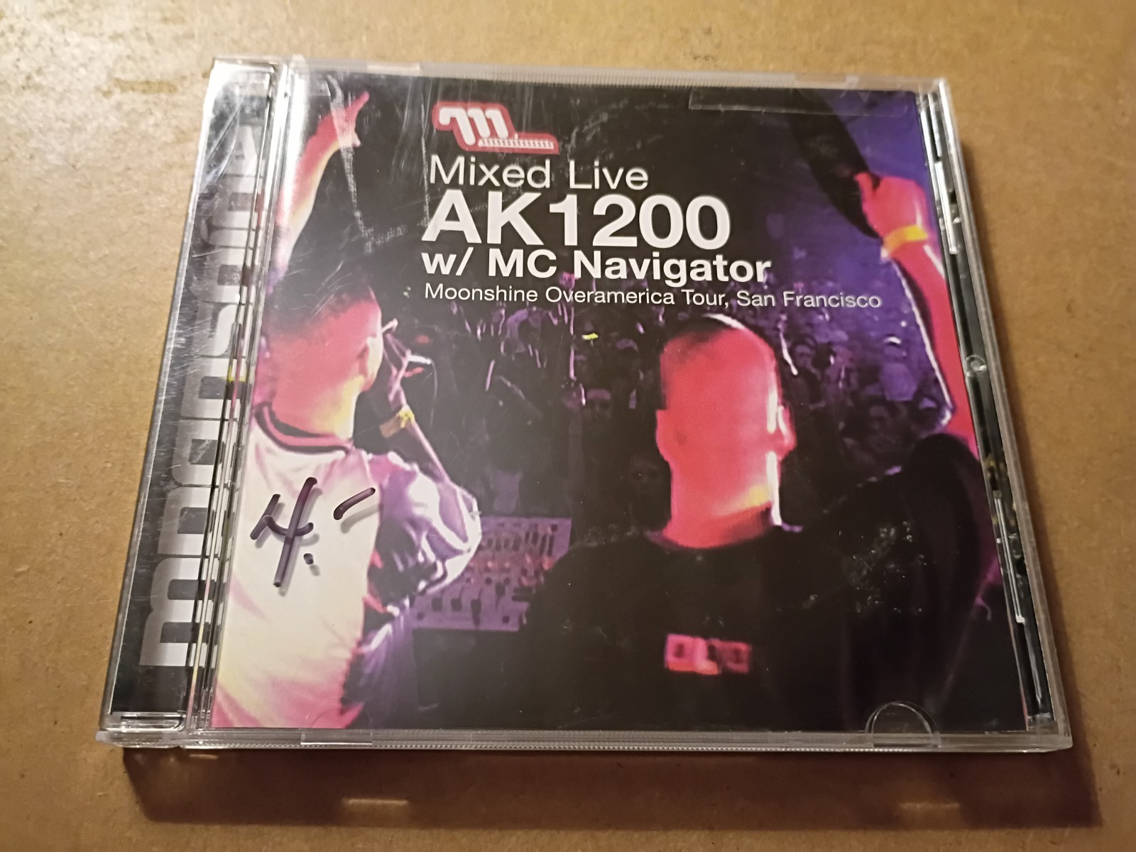 AK1200 w/ MC Navigator - Mixed Live (2001 CD, Moonshine)