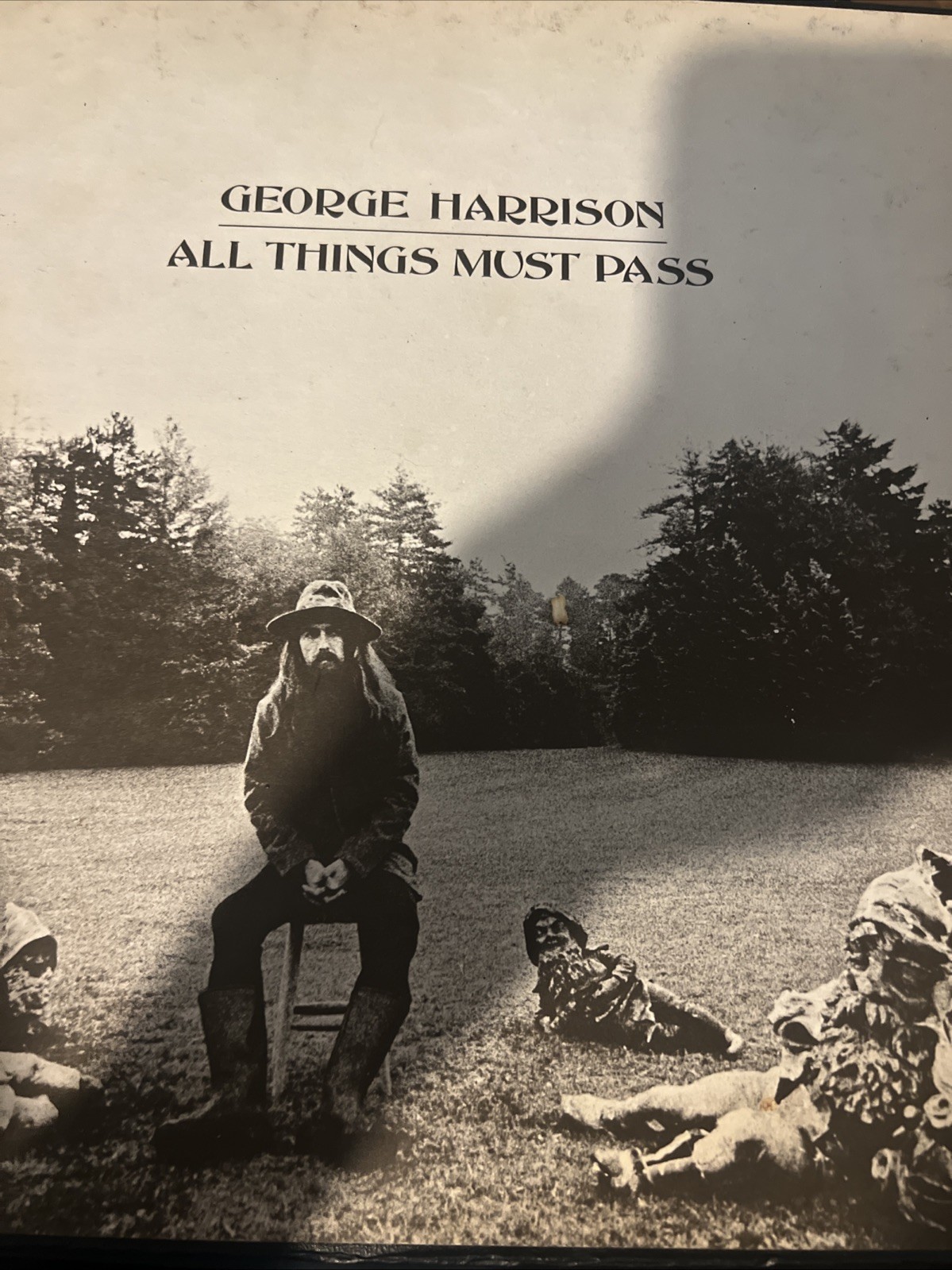 ORIGINAL 1970 GEORGE HARRISON Album ALL THINGS MUST PASS Vinyl 1ST PRESS 3Lp NM
