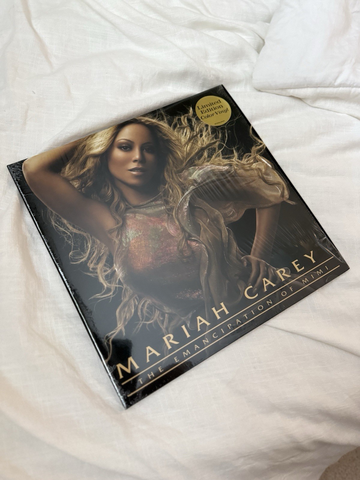 Mariah Carey the Emancipation of Mimi Clear Colored 2LP Vinyl