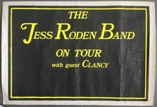 The Jess Roden Band And Clancy 1975 Tour Poster 31 X 21 inches picture