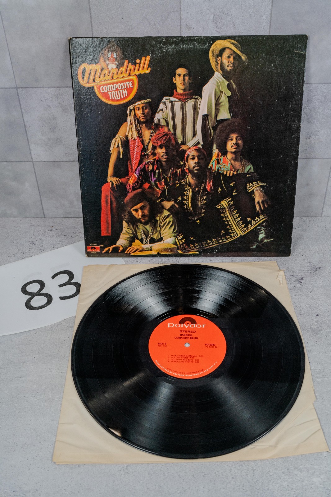 Mandrill Composite Truth LP 1973 Polydor Funk Soul Latin Rock Vinyl Record