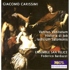 Giacomo Carissimi Giacomo Carissimi: Vanitas Vanitatum/Historia Di Job/... (CD) picture