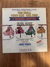 A Thurber Carnival Original Broadway Cast Tom Ewell Columbia ML Vinyl LP picture