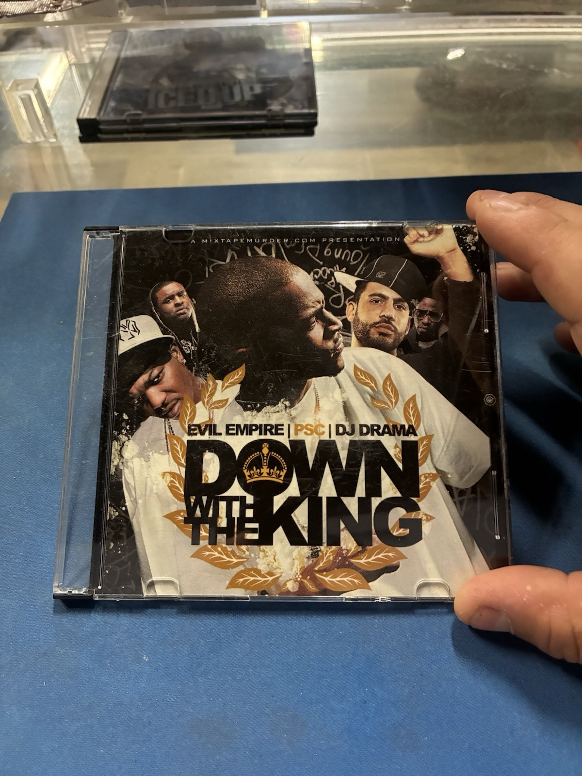 Evil Empire , PSC , Dj Drama Down With The King Rare mixtape Jewel CasShinny Cd