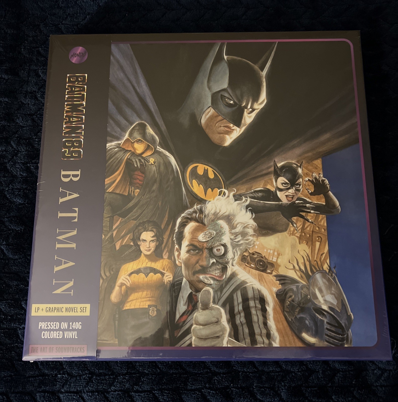 Batman '89 | Soundtrack & Graphic Novel - Colored Vinyl (New, Sealed, Complete)