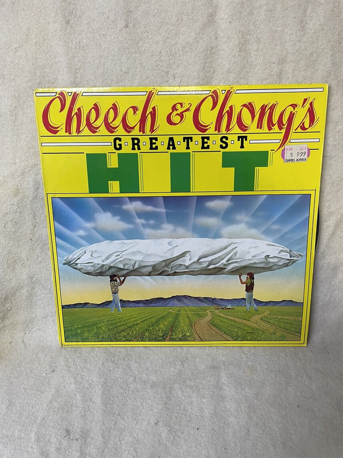 CHEECH AND CHONG GREATEST HIT Vinyl LP Record 1981 WB Records BSK 3614 Excellent