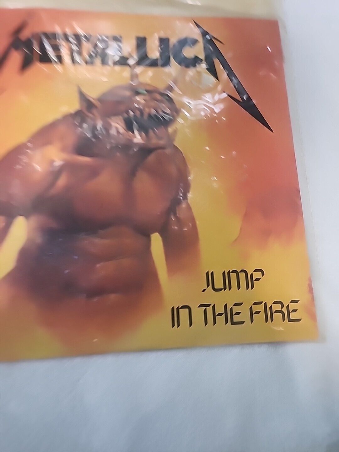 metallica jump in the fire red vinyl