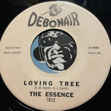 THE ESSENCE Teen 45 Debonair #1612 Loving Tree b/w Crazy Over You VG++/EX picture