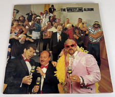 The Wrestling Album WWF Vinyl LP Album Pop Rock 1985 Promo Record Hulk Pls Read picture