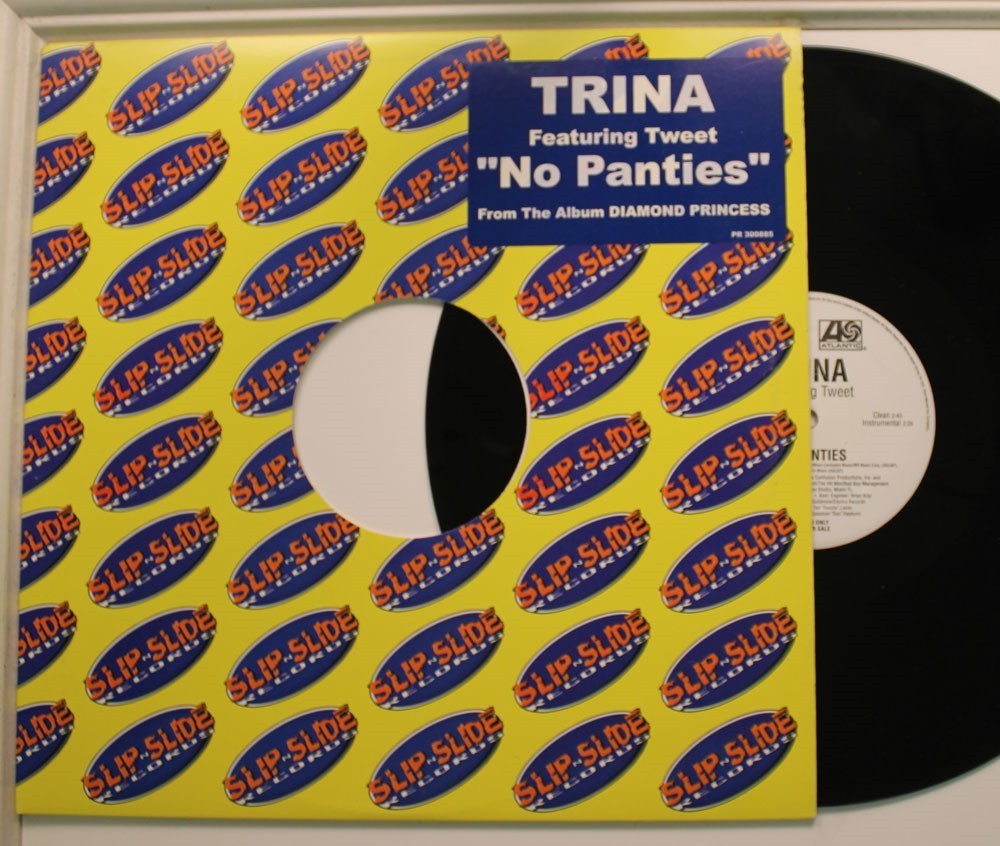 Trina Featuring Tweet 12” Promo No Panties On Atlantic - Unplayed Nm / Generic