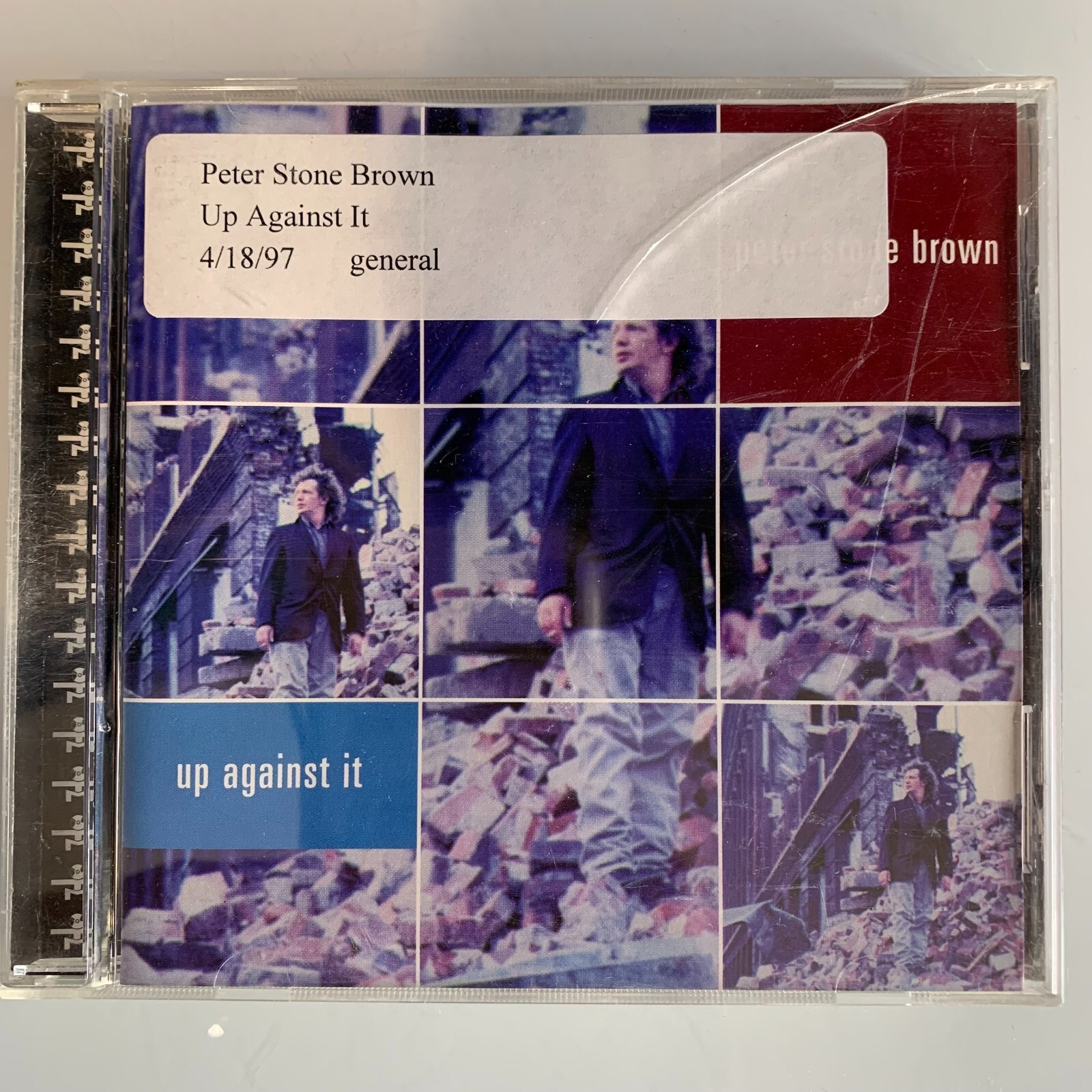 Up Against It by Peter Stone Brown (Folk) (CD, Oct-1996, Tangible Music)