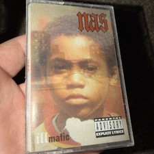 Nas Illmatic Cassette 1994 Columbia CT57684 Tested 1 picture