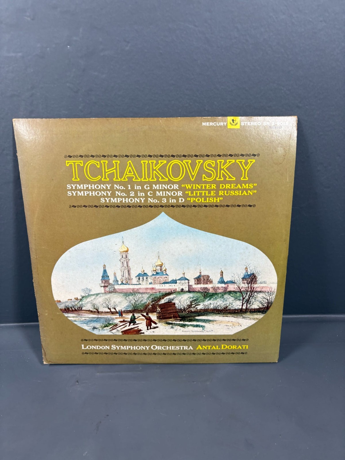 Tchaikovsky Symphonies Nos 1 2 3 Antal Dorati Mercury Stereo 2 LP Box Set