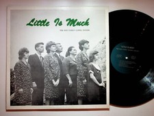 Eagle Rock VA Reid Family Gospel Singers Little Is Much Vinyl LP Record VG+ picture