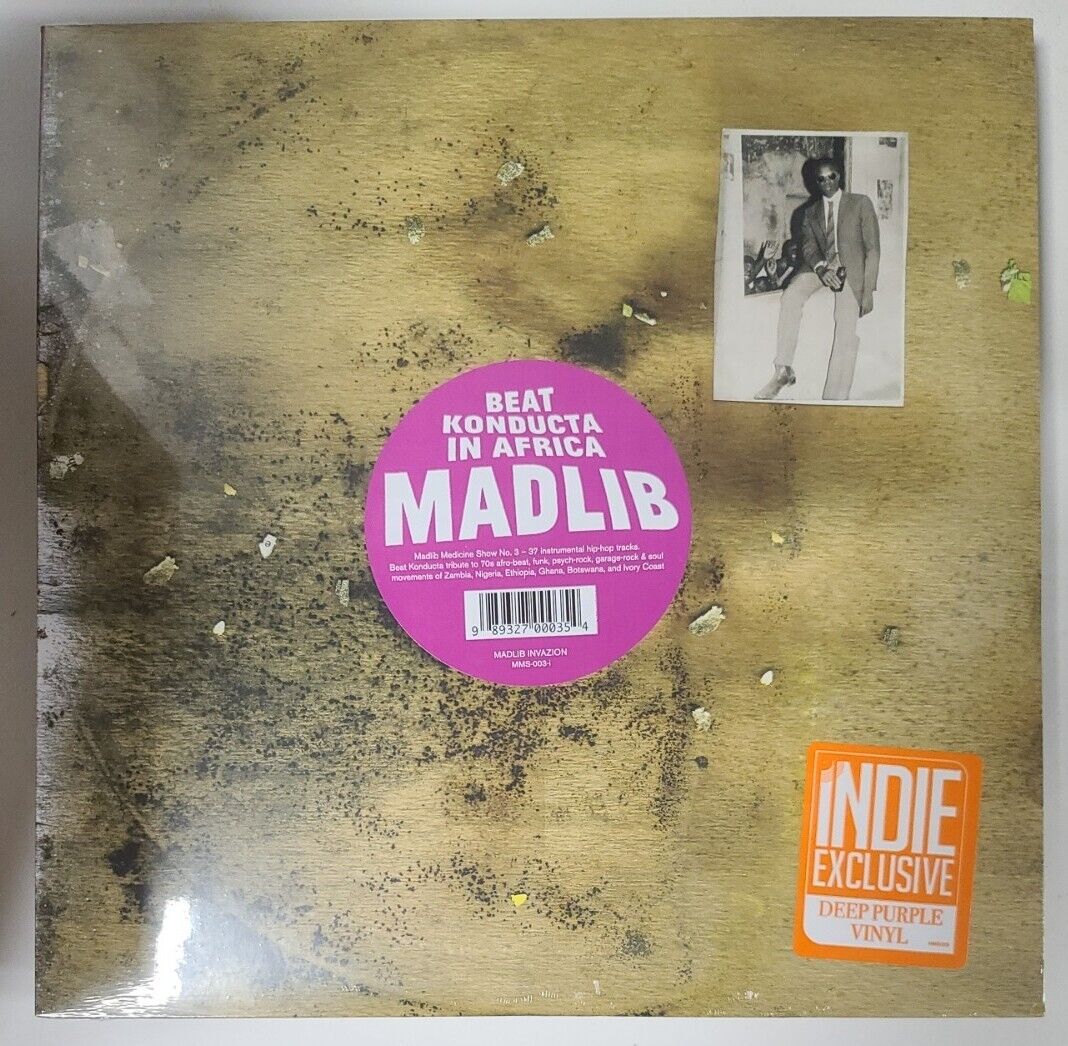 Madlib – Beat Konducta In Africa Madlib - Purple 2 x LP Vinyl Records 12\