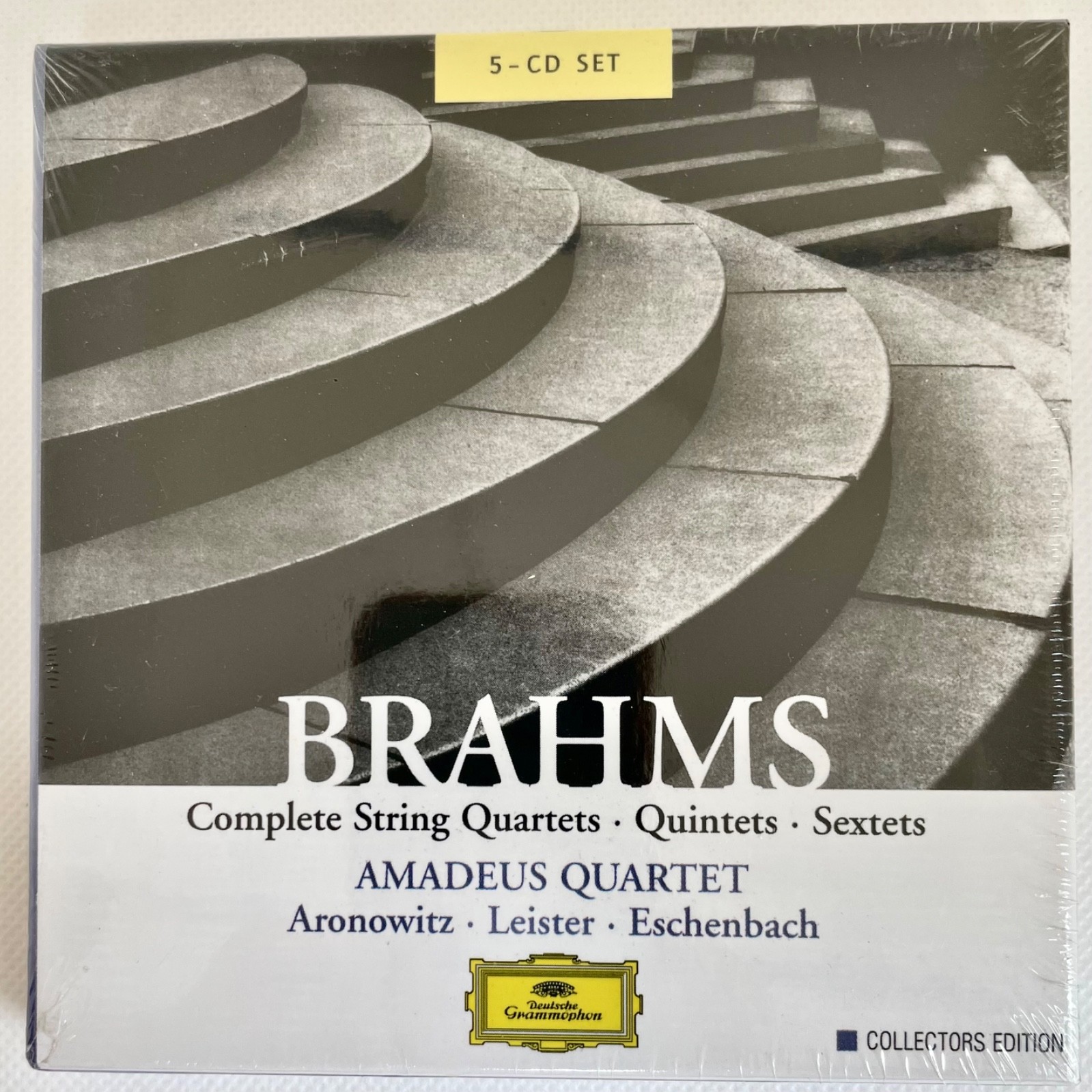 Brahms Complete String Quartets Quintets Sextets by Amadeus Quartet 5 CD  SEALED
